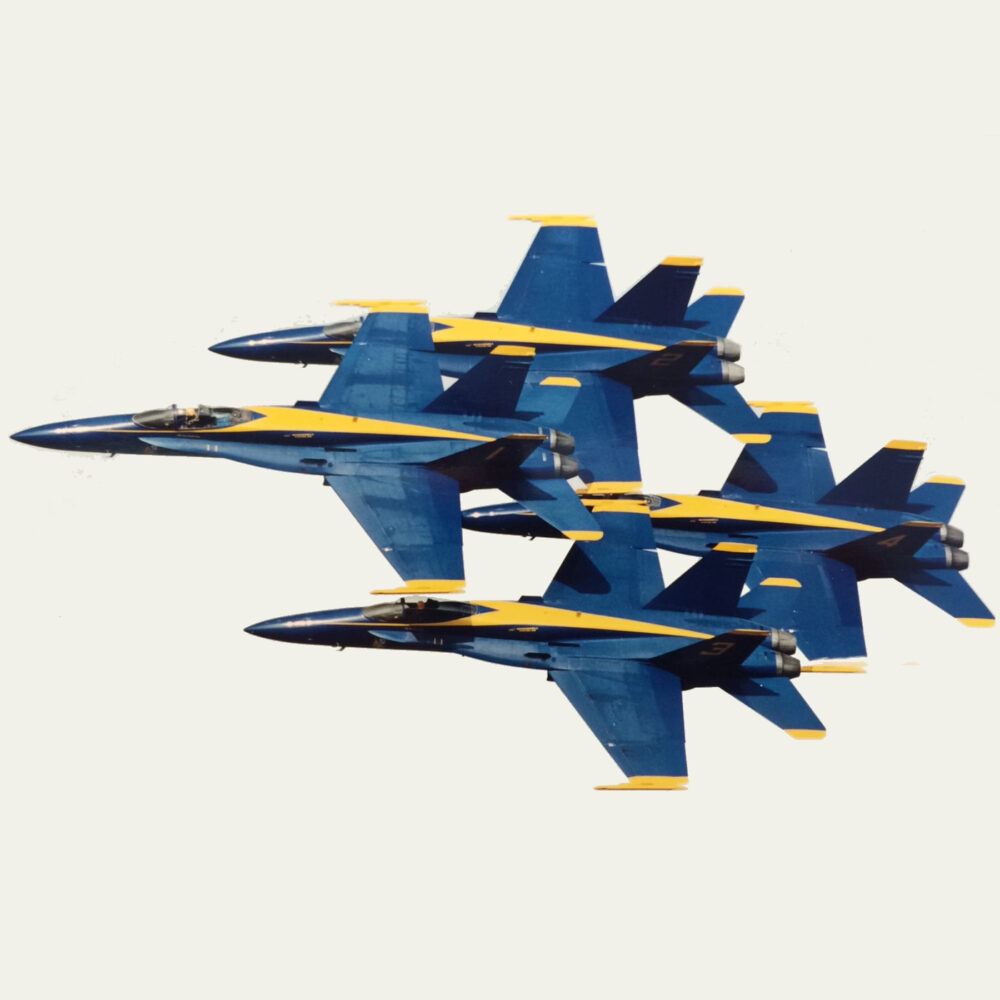 Jets 4 inches apart