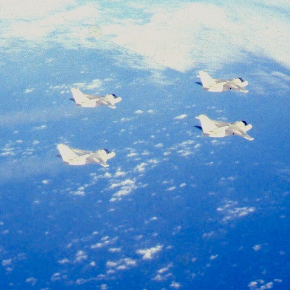 Flight of 4 S-3 Vikings