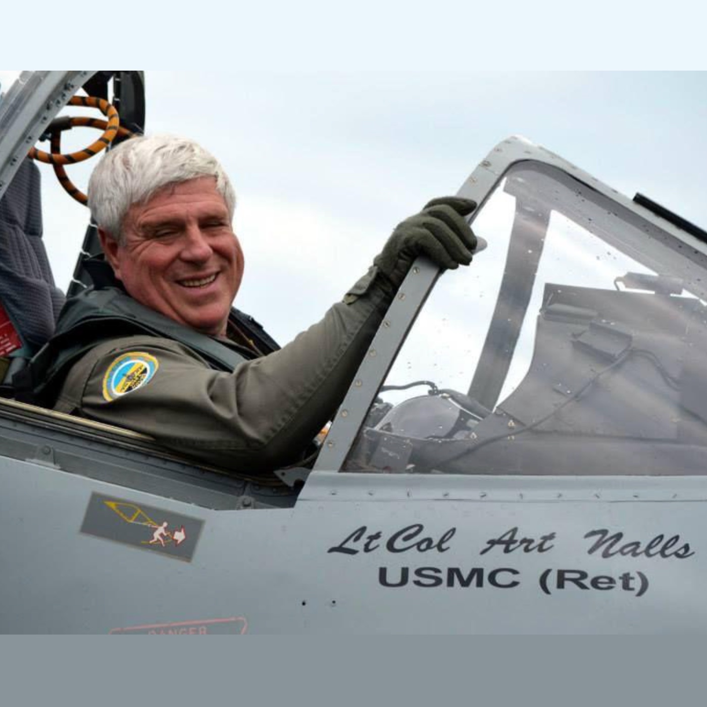 Kaos in his own Harrier
