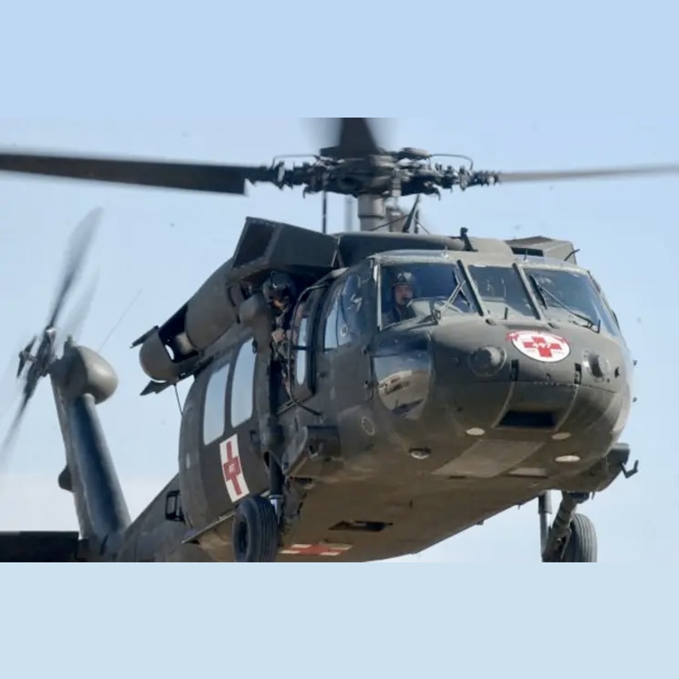 H-65 Blackhawk MedEvac Helicopter