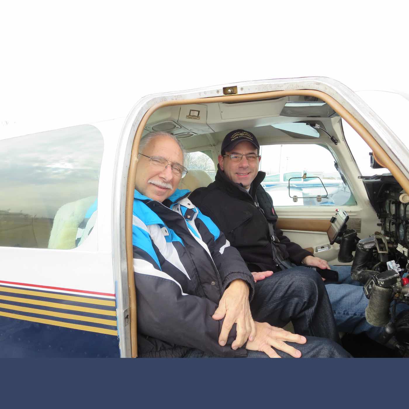 Sal & His Father Flying Together