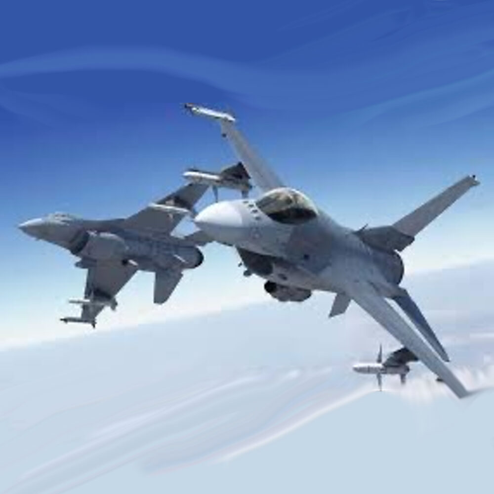 Near Mid-Air in an F-16