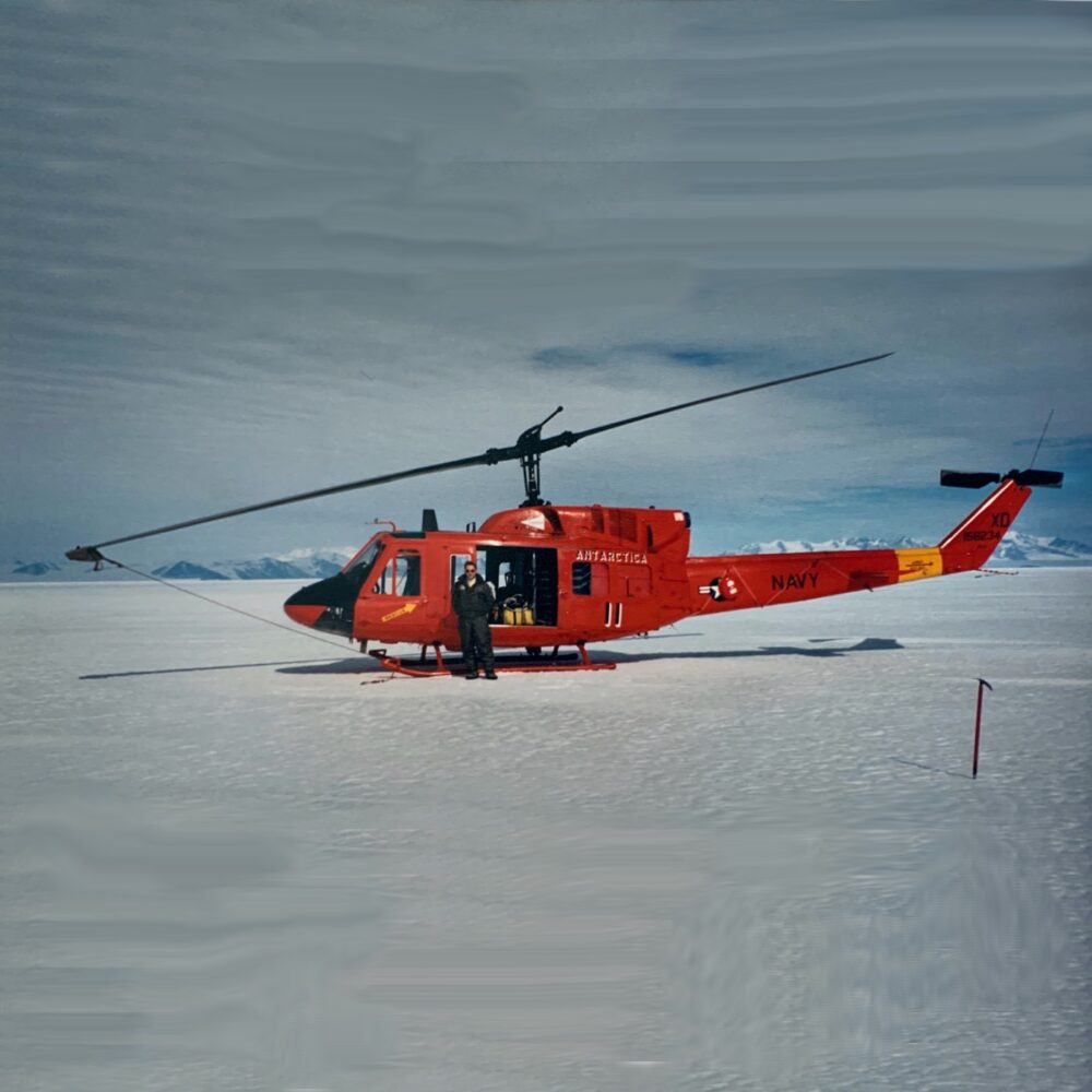 UH-1N In Antarctica