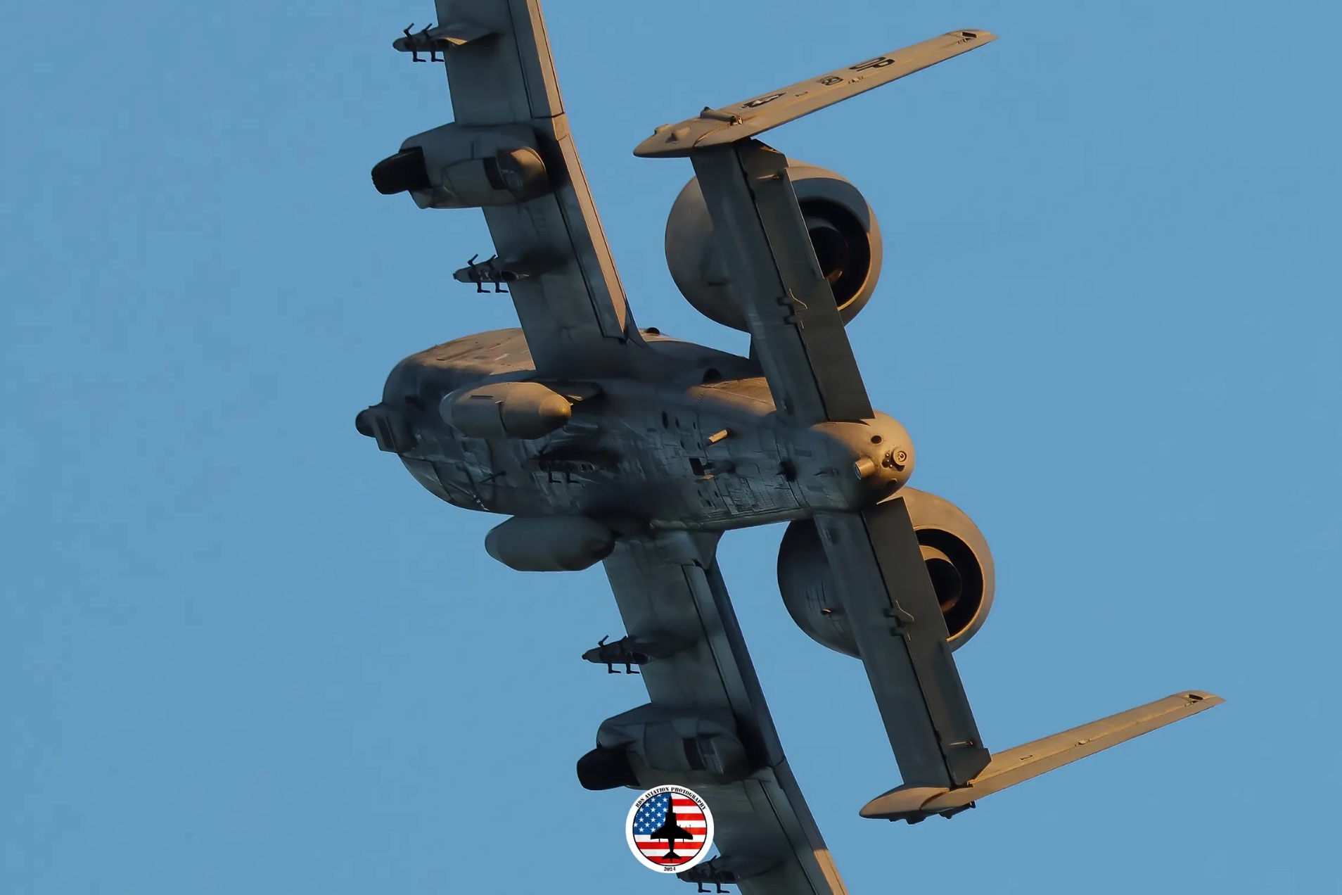 A-10 Climbing away off target!