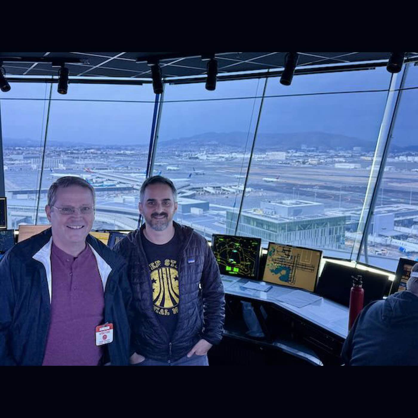 RePete & Dan in the SFO Tower