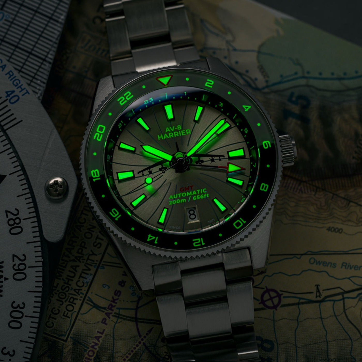 Night Illumination Harrier Watch