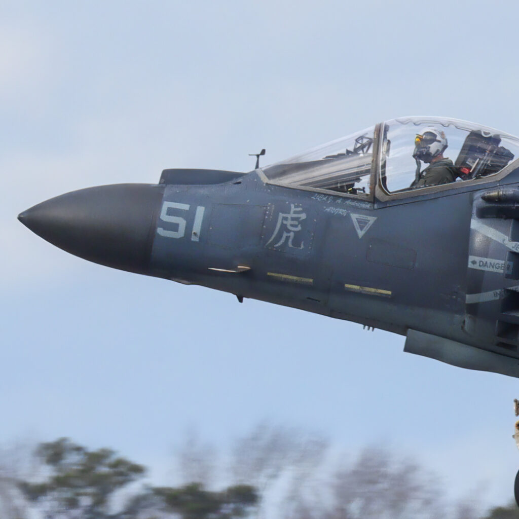 542 Pilot in a Harrier