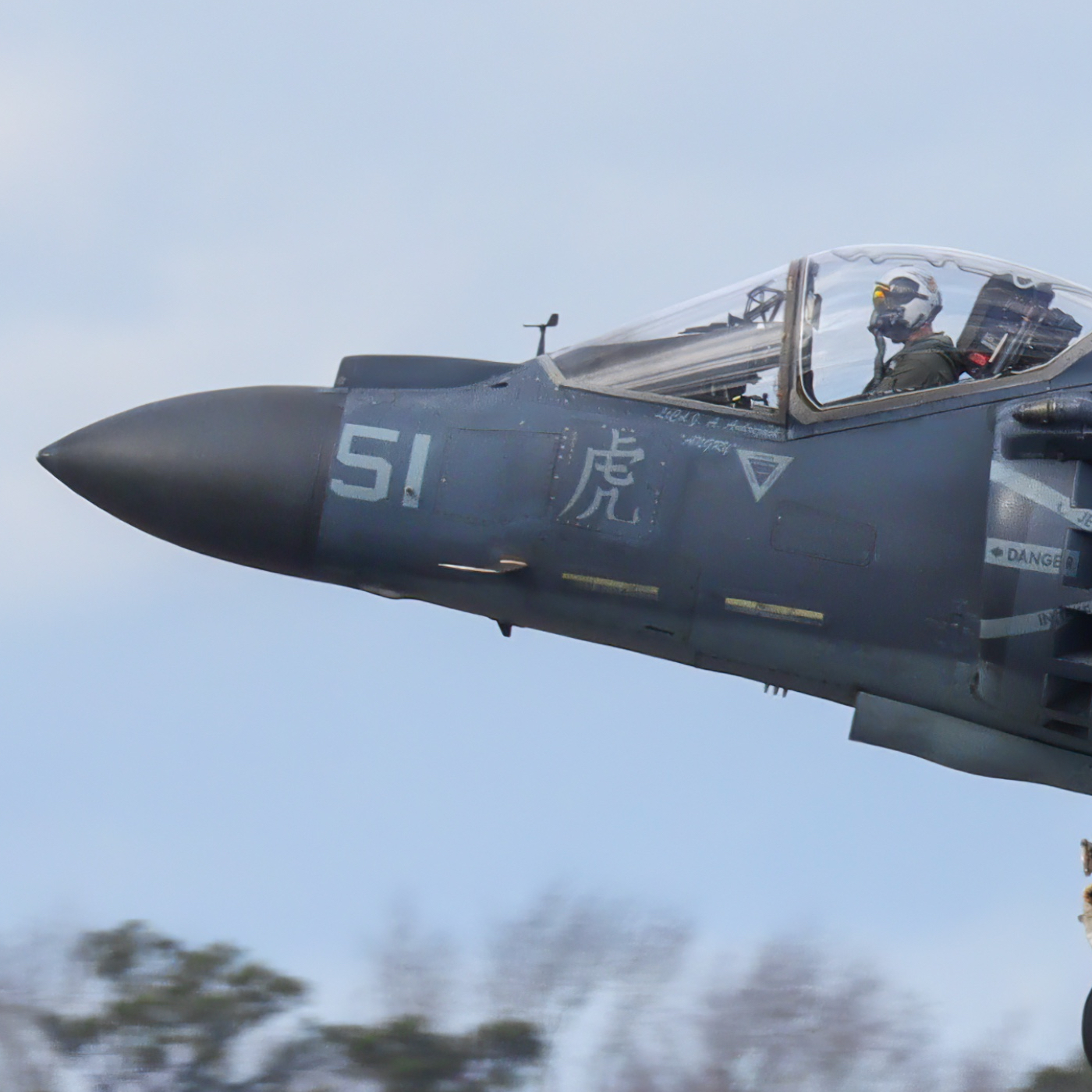 542 Pilot in a Harrier