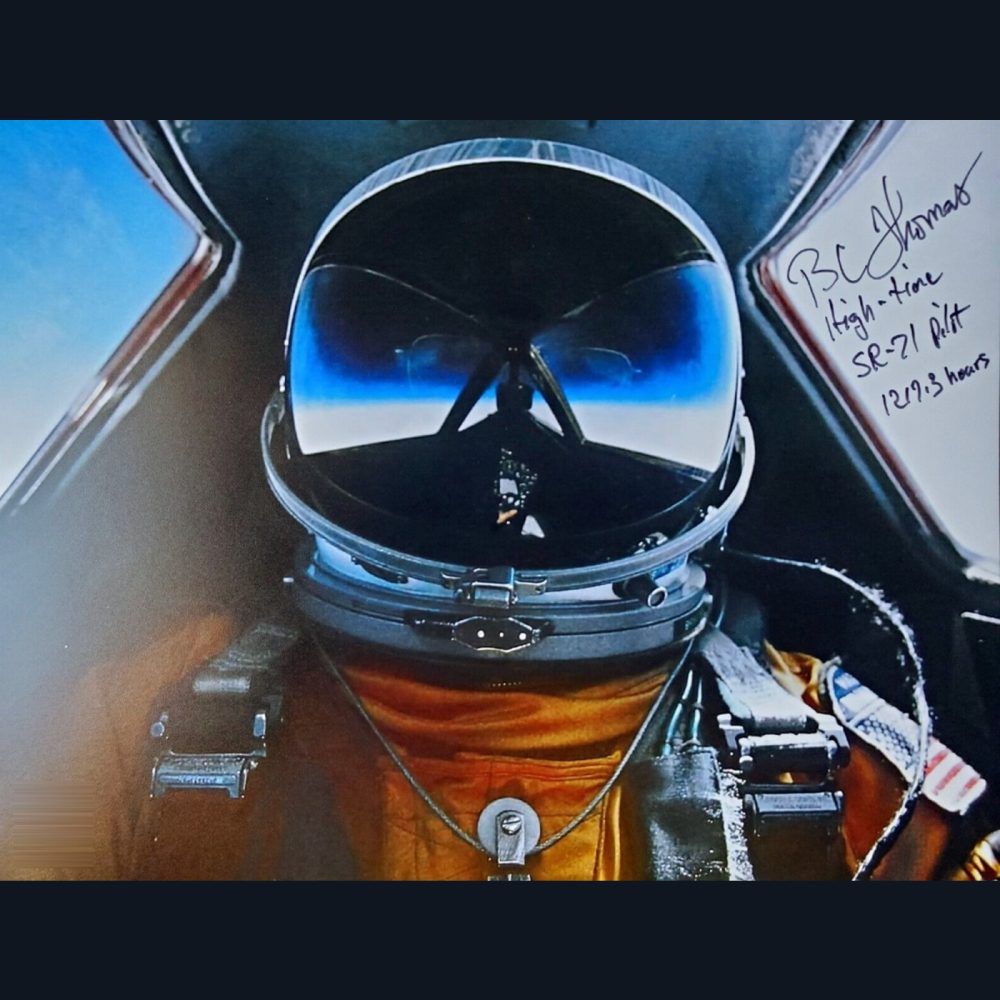 BC Thomas sharing SR-71 Blackbird test pilot stories
