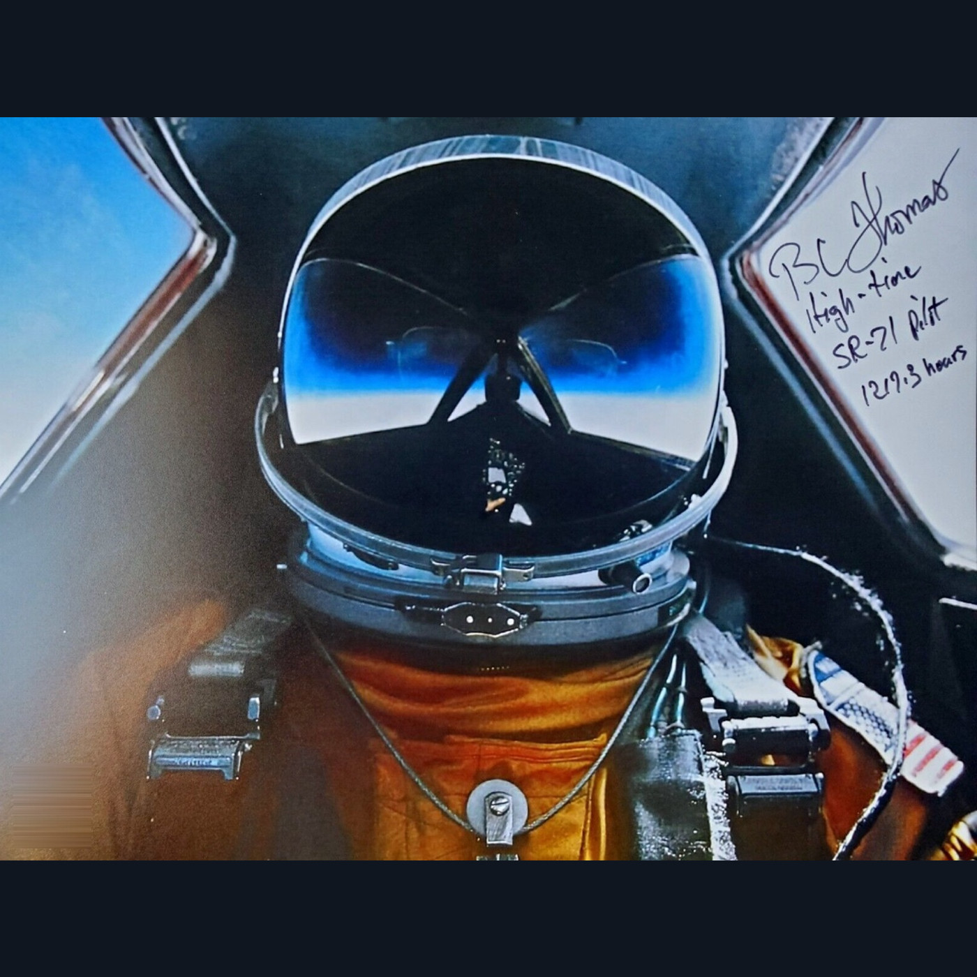 BC Thomas sharing SR-71 Blackbird test pilot stories