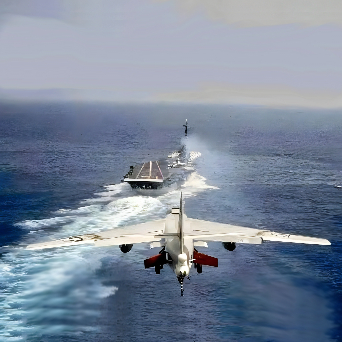 He Heard Me Go By pilot story EA-3 Skywarrior on carrier deck