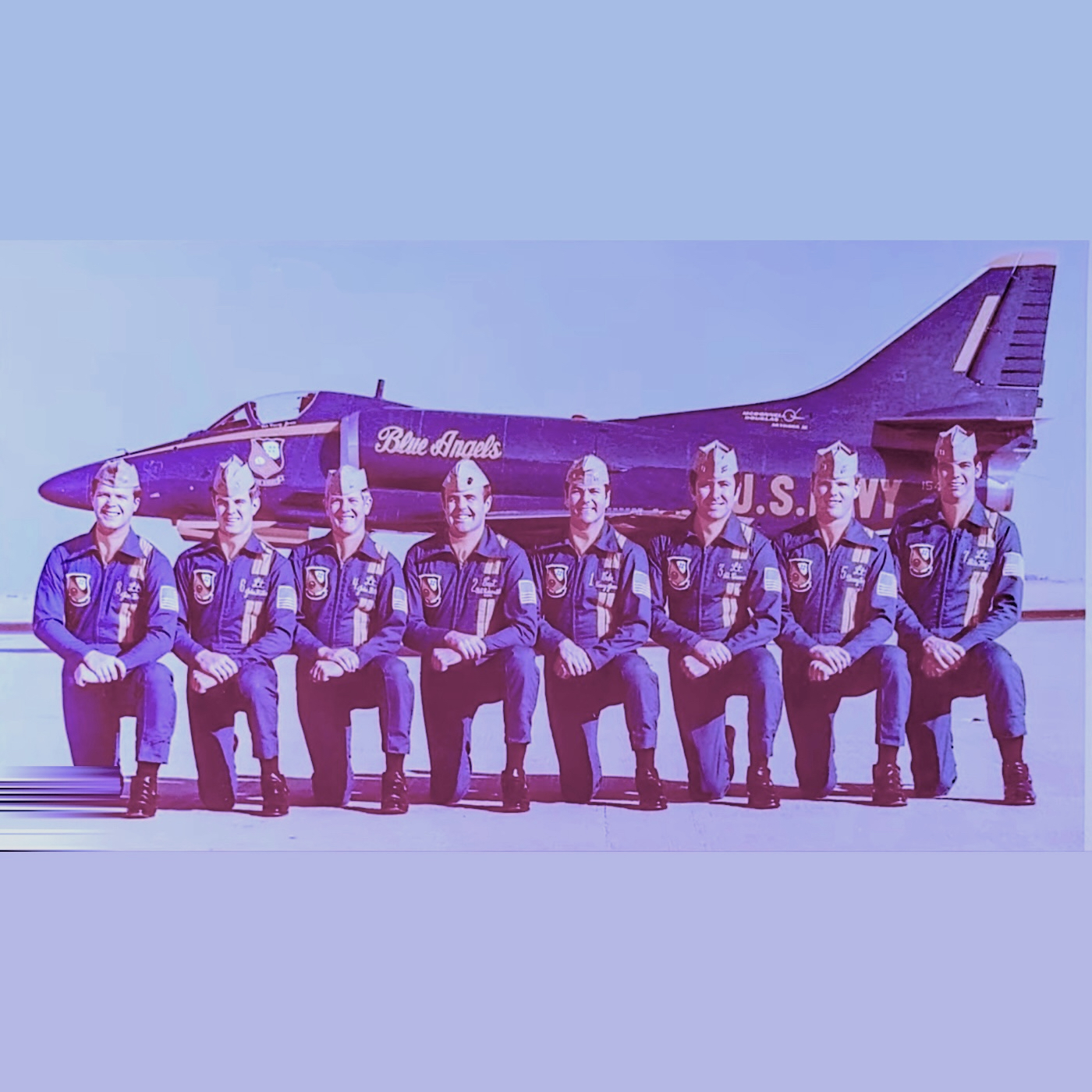 1976 Blue Angels with Lt Al Cisneros -3