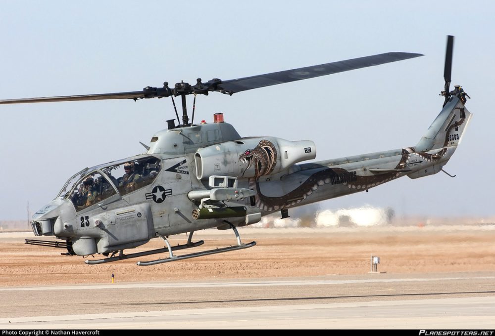 USMC AH-1 Cobra Attack Helicopter